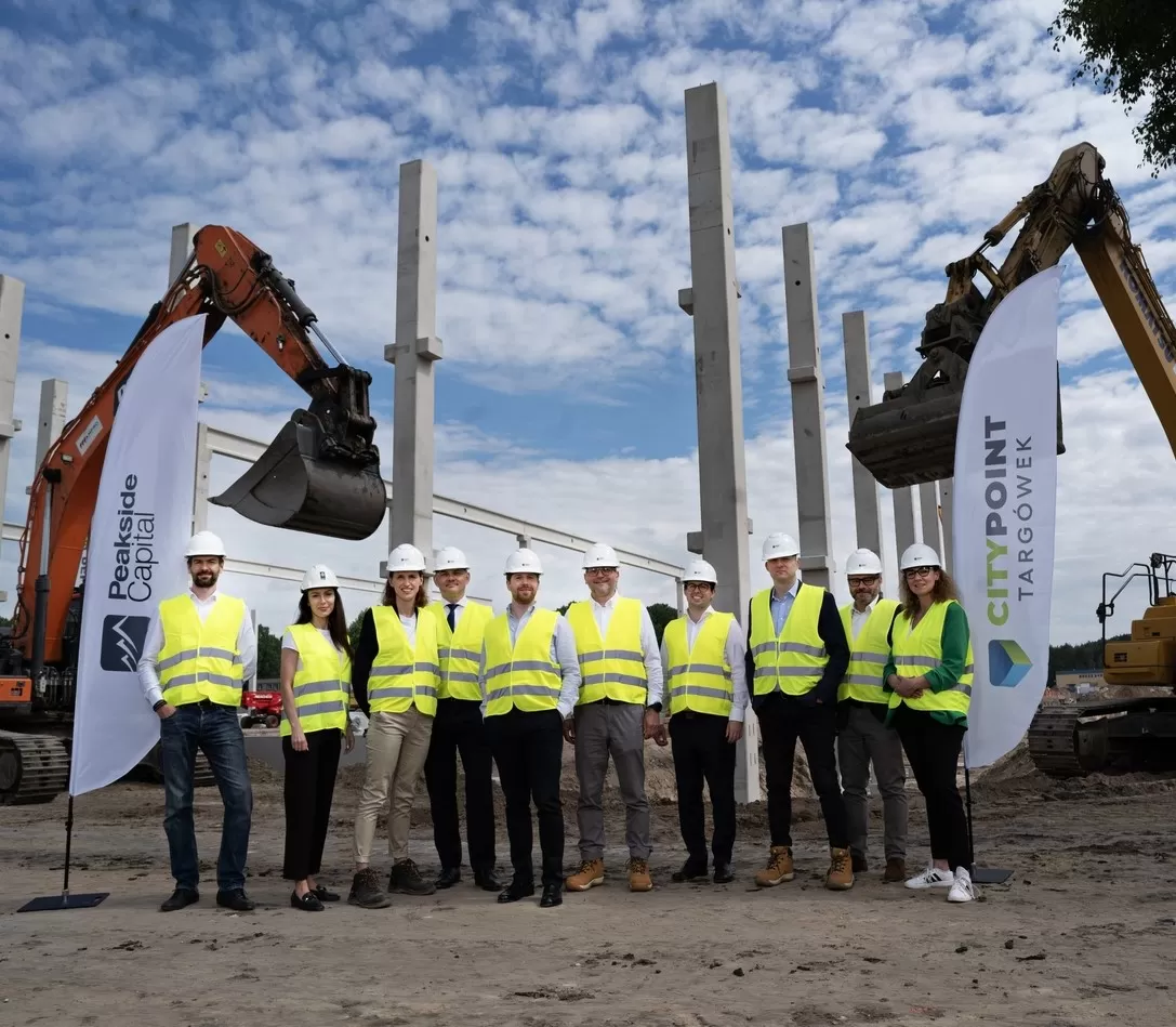 Partners Group and Peakside JV starts construction of the next phase at City Point Targówek