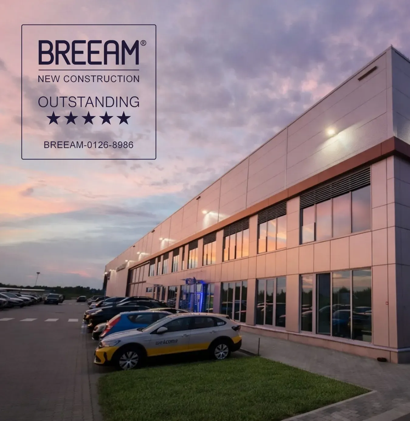 City Point Okęcie z certyfikatem BREEAM Outstanding - wśród najlepszych obiektów logistycznych w Polsce