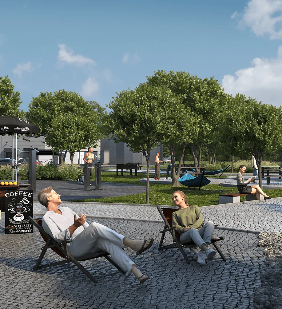 Recreation area (4,000 sq m)