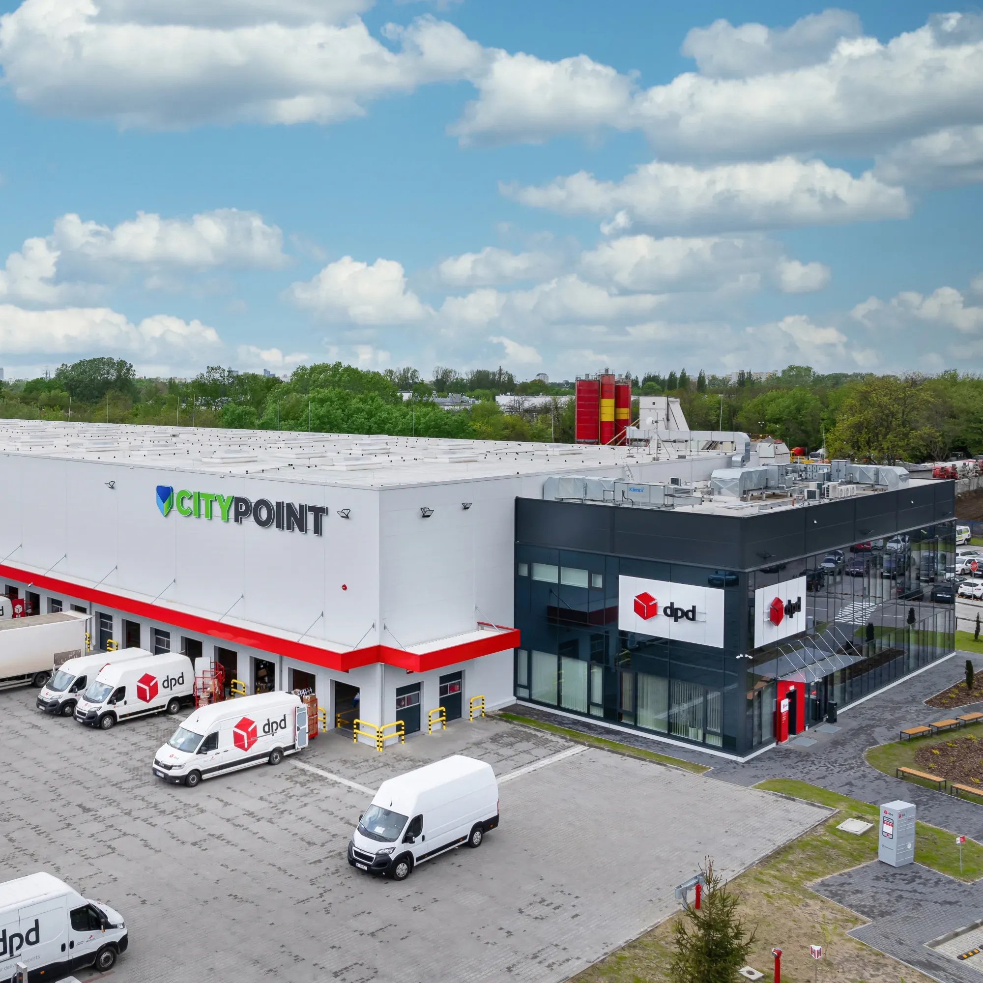 Partners Group i Peakside ukończyli budowę pierwszego budynku City Point Targówek dla DPD Polska 